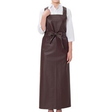 Yegyeong 單面網眼防水圍裙 H型 霧面 大號 PO-3523, 栗色, 1個