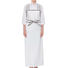YEGYEONG 單面網眼防水圍裙 H型 霧面 大 PO-3526, 1個, 白色
