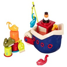 B.Toys 小船長釣魚組, 珊瑚紅色, 1個