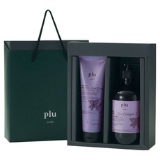 plu Therapy系列香檸檬&薰衣草香氛禮盒 沐浴露 500g+身體乳液 200ml+購物袋組, 1組