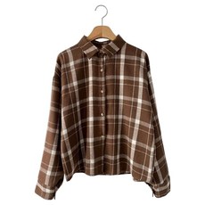 CHICBLACK 女款 Arisi 彩色格紋翻領基本款襯衫 cpnb3292k58