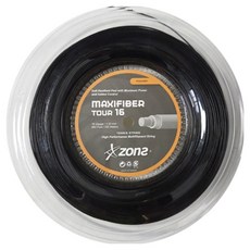 zons MAXIFIBER TOUR 16 網球線, 黑色, 1個