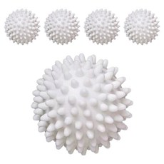 Sun&Dream 魔術洗滌軟式洗衣球 5.5cm, 白色, 5個