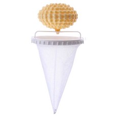 Sun & Dream 凹凸洗衣機過濾球 洗衣球 9.3 x 16.2 cm, 黃色, 1個