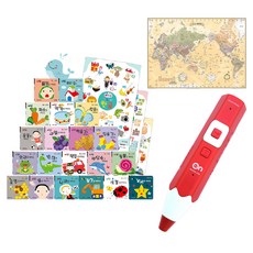 第4代 SayPen 太極On Pen 紅色 64G RTT-4000BD + 寶寶便便繪本 全23冊套組, 文滿