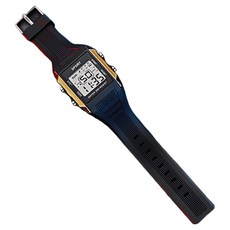 Soyo Sanghoe 學生軍人方形戶外防水運動手錶, 金色, 1個