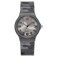 Soyo商會 學生防水運動手錶, 1個, 迷彩灰