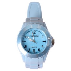 Soyo商會 華麗粉彩運動手錶, 1個, 藍色