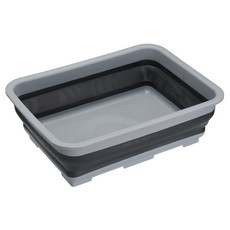 MasterClass 長方摺疊水槽 7L, 灰色, 1個, 1層