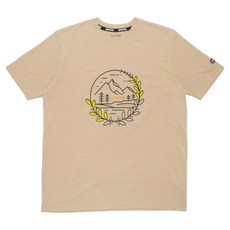 OUTDOOR PRODUCTS 印花T恤 OD122405BNXL, 棕色