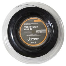 zons MAXIFIBER TOUR 17 網球線, 黑色, 1個