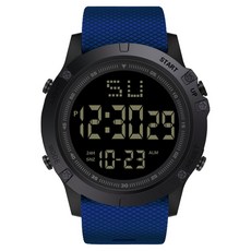 Soyo商會 電子手腕防水運動手錶, 藍色, 1個