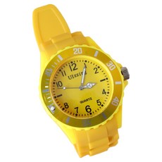 Soyo商會 華麗粉彩運動手錶, 1個, 黃色