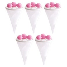 Sun & Dream 糖果色除塵過濾洗衣球 9.3 x 16.2 cm, 粉紅色, 5個