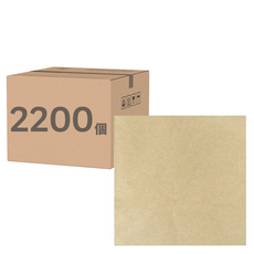 NAPKIN KOREA 棕色雞尾酒餐巾紙, 1個, 棕色, 2200個裝