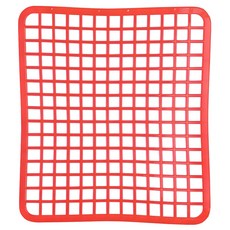 EXCELSA Rainbow 水槽瀝水墊 32cm, 紅色, 1個, 1層