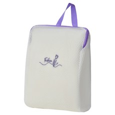 Sun & Dream 雙層泡棉旅行袋兩用網眼刺繡洗衣袋 大號 35 x 45 x 10 cm, 1個, 混合色