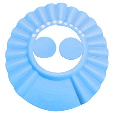 Market Plan 尺寸可調成人用洗髮帽, 藍色, 1個