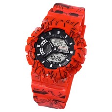 Soyo商會 學生 軍人 防水 運動手錶, 紅色, 1個