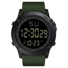 Soyo商會 電子手腕防水運動手錶, 綠色, 1個