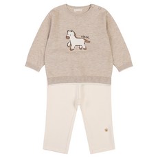 ETTOI 嬰幼兒送禮用Hardy針織上下套裝