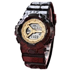 Soyo商會 學生 軍人 防水 運動手錶, 黑金色, 1個