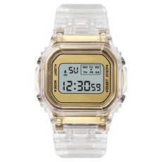 Soyo Sanghoe 方形學生運動手錶, 1個, 金色