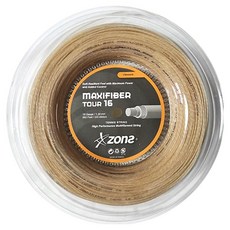 zons MAXIFIBER TOUR 16 網球線, 琥珀色, 1個