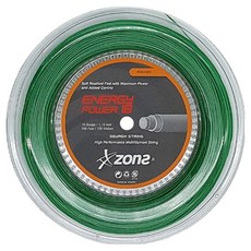 존스 ENERGY POWER 18G 스쿼시스트링, 그린, 1개