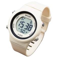 Soyo商會 軍人 學生 防水運動手錶, 1個, 米色