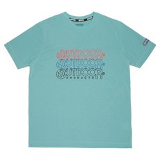 OUTDOOR PRODUCTS LOGO印花T恤 OD122403PGXL, 淺綠色