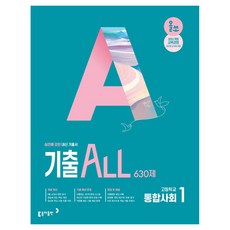 2025 올쏘 기출 ALL 고등 636제, 동아출판, 곽주현, 9788900484311