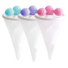 Sun & Dream 糖果色除塵過濾洗衣球 9.3 x 16.2 cm 3件組, 1套, 粉紅色, 藍色, 紫色