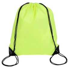 루니콩 다용도 스포츠 가방 신발 주머니, 형광그린, 1개