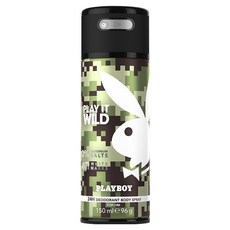PLAYBOY 狂野情人經典男性體香噴霧, 1個, 150ml