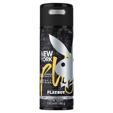 PLAYBOY 紐約雅痞經典男性體香噴霧, 1個, 150ml
