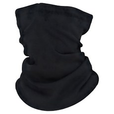 Porabella 保暖多功能舒適透氣親膚細絨毛彈力面罩 WMF002, 1個, 黑色