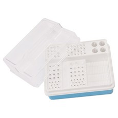 Funny Nail 多功能美甲磨頭收納盒 KN-A4203, 1個, 混色