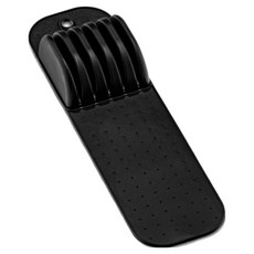 클로버상사 주방 실리콘 칼 받침대, 블랙, 1개