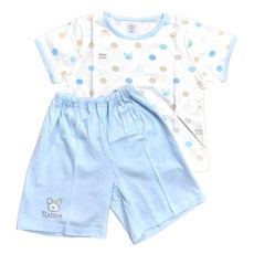 vivibaby 兒童款粉彩泡泡短袖套装