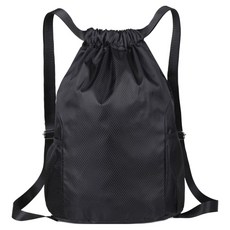 셀리빙 다용도 심플 스포츠 백팩, 블랙, 1개