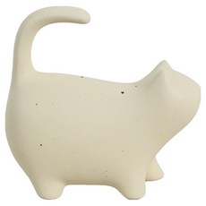 Souplace 陶瓷貓咪居家裝飾品, 奶油白