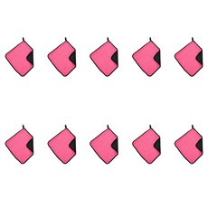 保齡球毛巾, 10個, 粉紅色