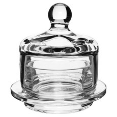 Artesa Mini 玻璃罩奶油盤, 1個, 透明色