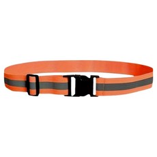 겜사 야간 라이딩 러닝 빛반사 벨트, 오렌지, 1개