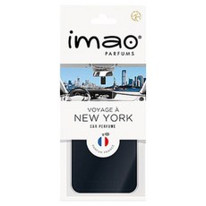 이마오 프랑스 카드 걸이형 차량용 방향제, 1개, 뉴욕