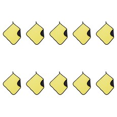 保齡球毛巾, 10個, 黃色