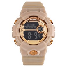 WEIDE 輕量運動電子錶, 1個, 米金