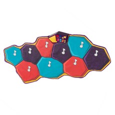 B.Toys 音樂磚跳舞墊, 藍色, 1個