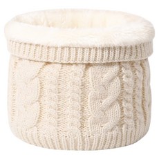 티루마 편안한 방한 넥워머, 베이지, 1개